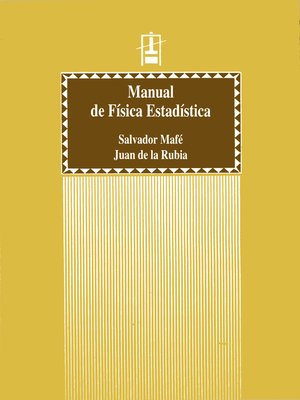 cover image of Manual de Física Estadística